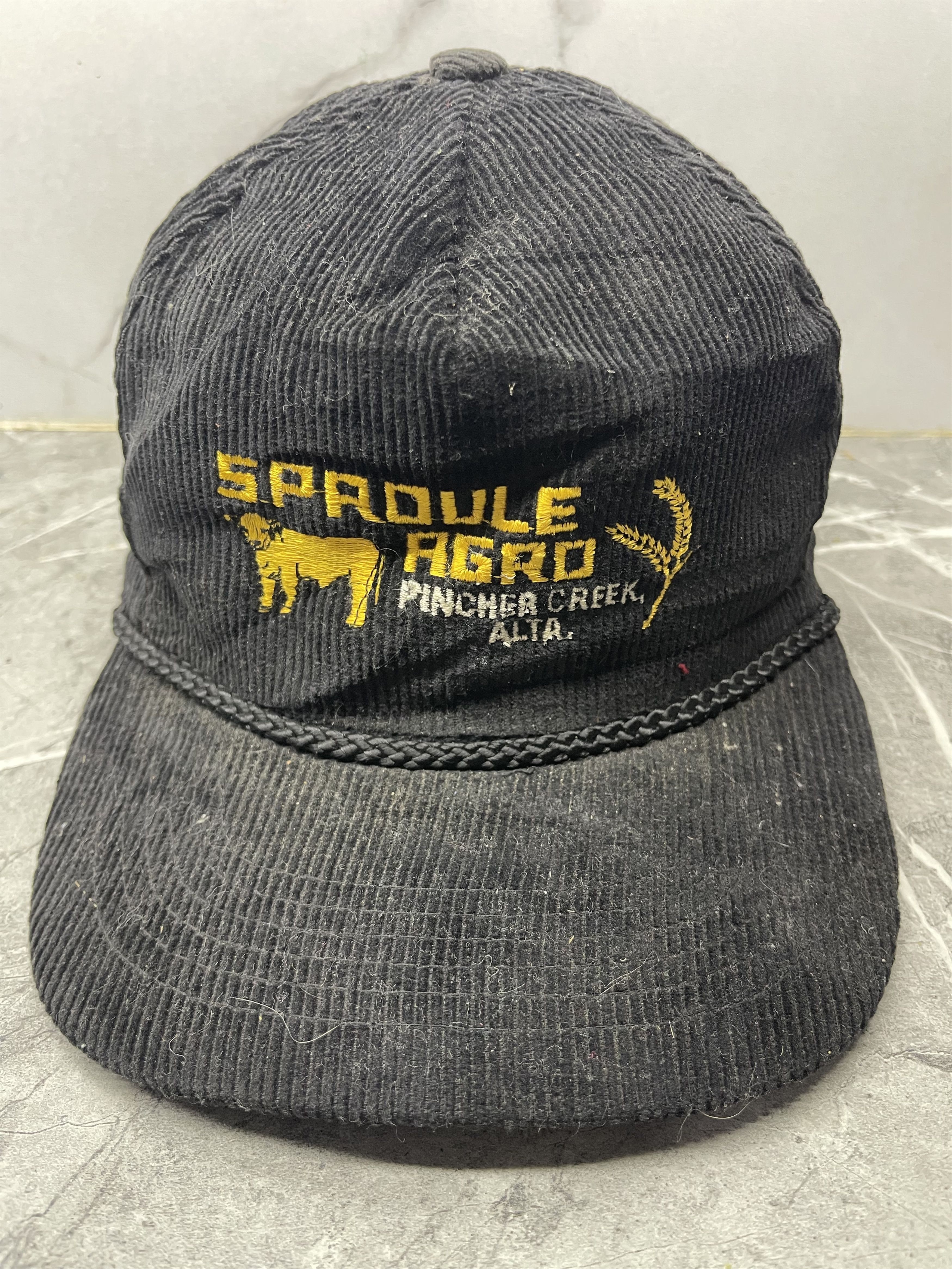 Vintage Vintage Sproule Agro Corduroy Style Cap Hat Size ONE SIZE - 2 Thumbnail