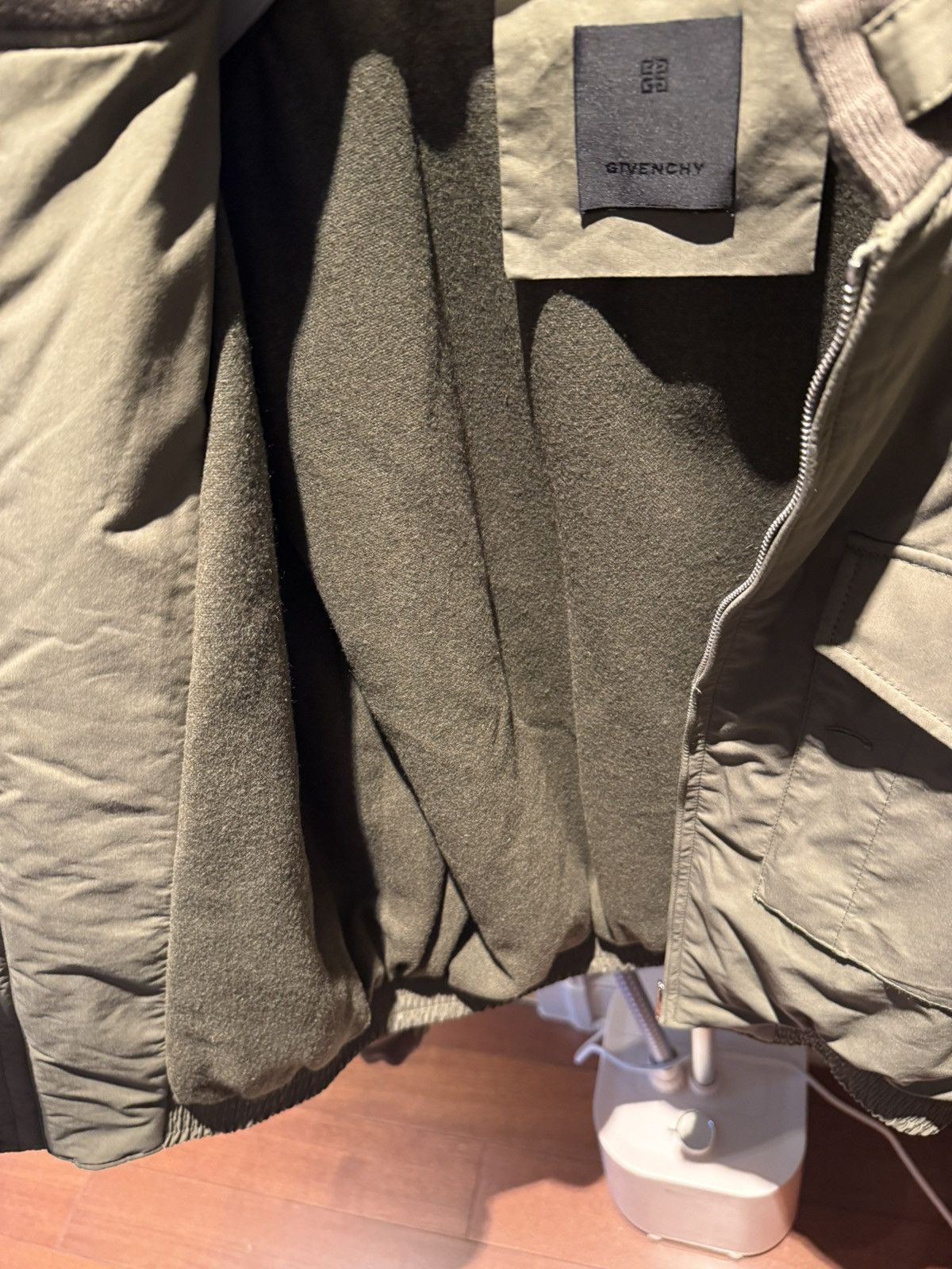 Givenchy olive green military bomber jacket size 48 Size US M / EU 48-50 / 2 - 13 Thumbnail