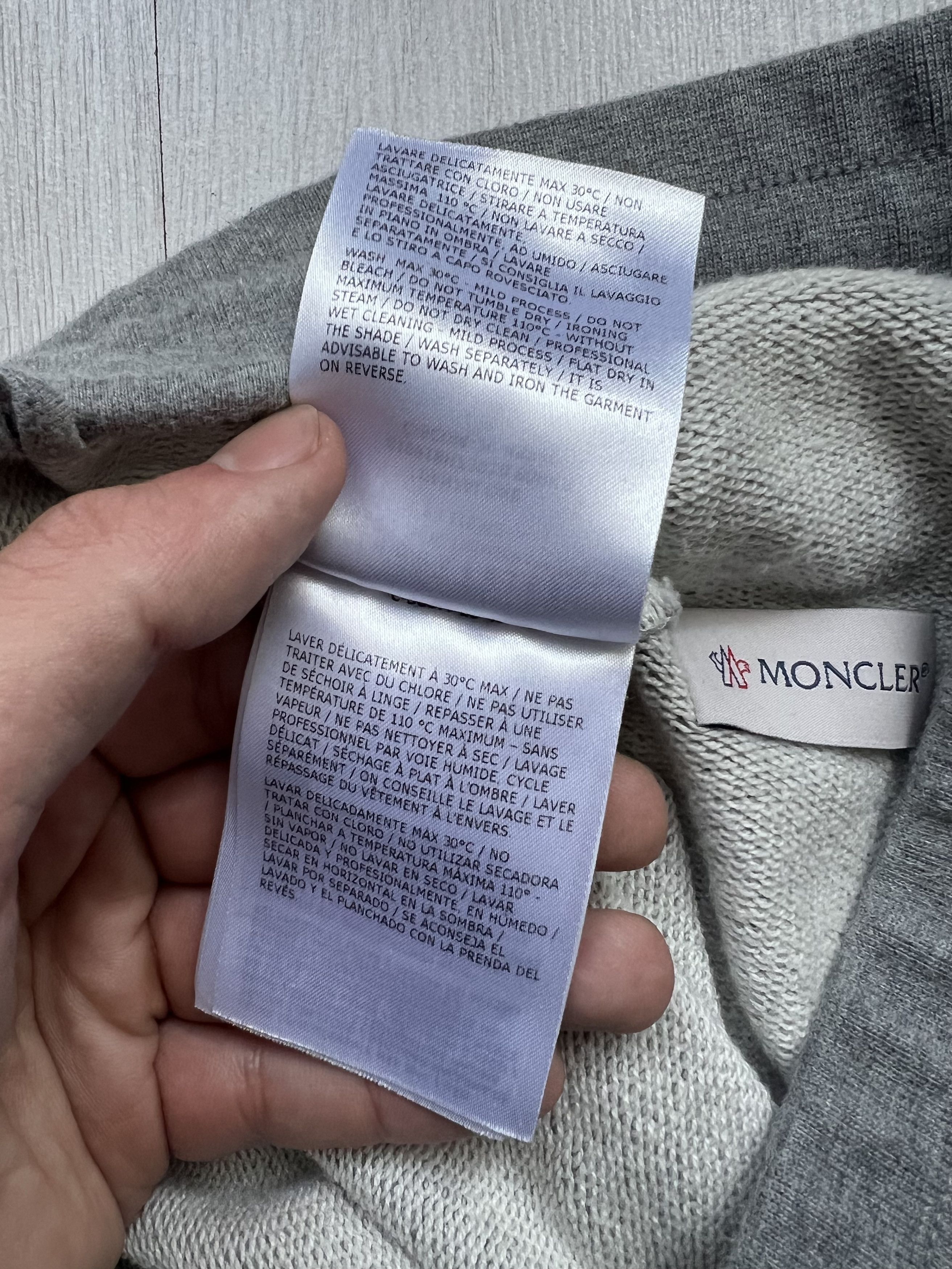 Moncler Moncler Embroided Lounge Knitted Sweatpants Men Gray Size US 34 / EU 50 - 6 Thumbnail