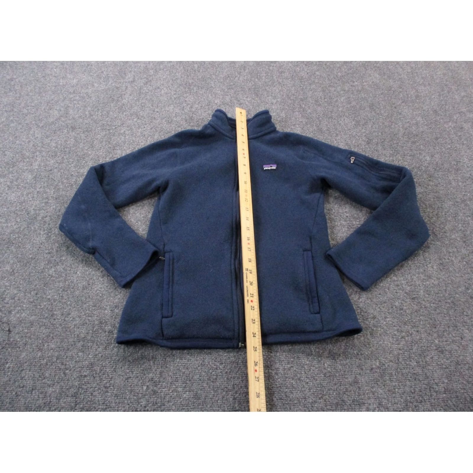 Patagonia Patagonia Jacket Womens S Better Sweater Fleece Zip Front Windproof Outdoor Outdoor Windbreaker Pockets Blue 90s? Size S / US 4 / IT 40 - 3 Thumbnail