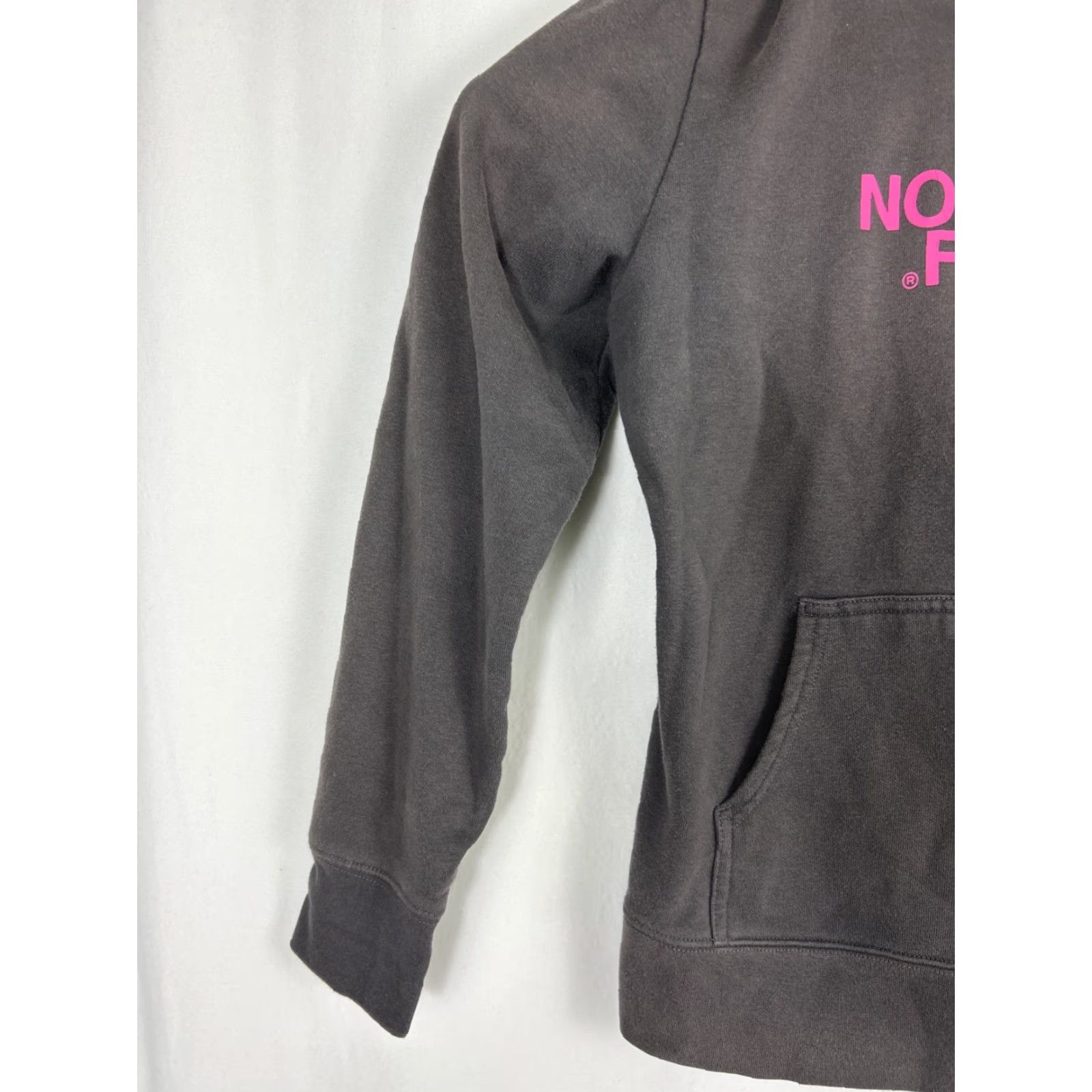 The North Face The North Face Womens Pullover Hoodie Main Selling Point Grey Pink Half Dome M Size M / US 6-8 / IT 42-44 - 3 Thumbnail