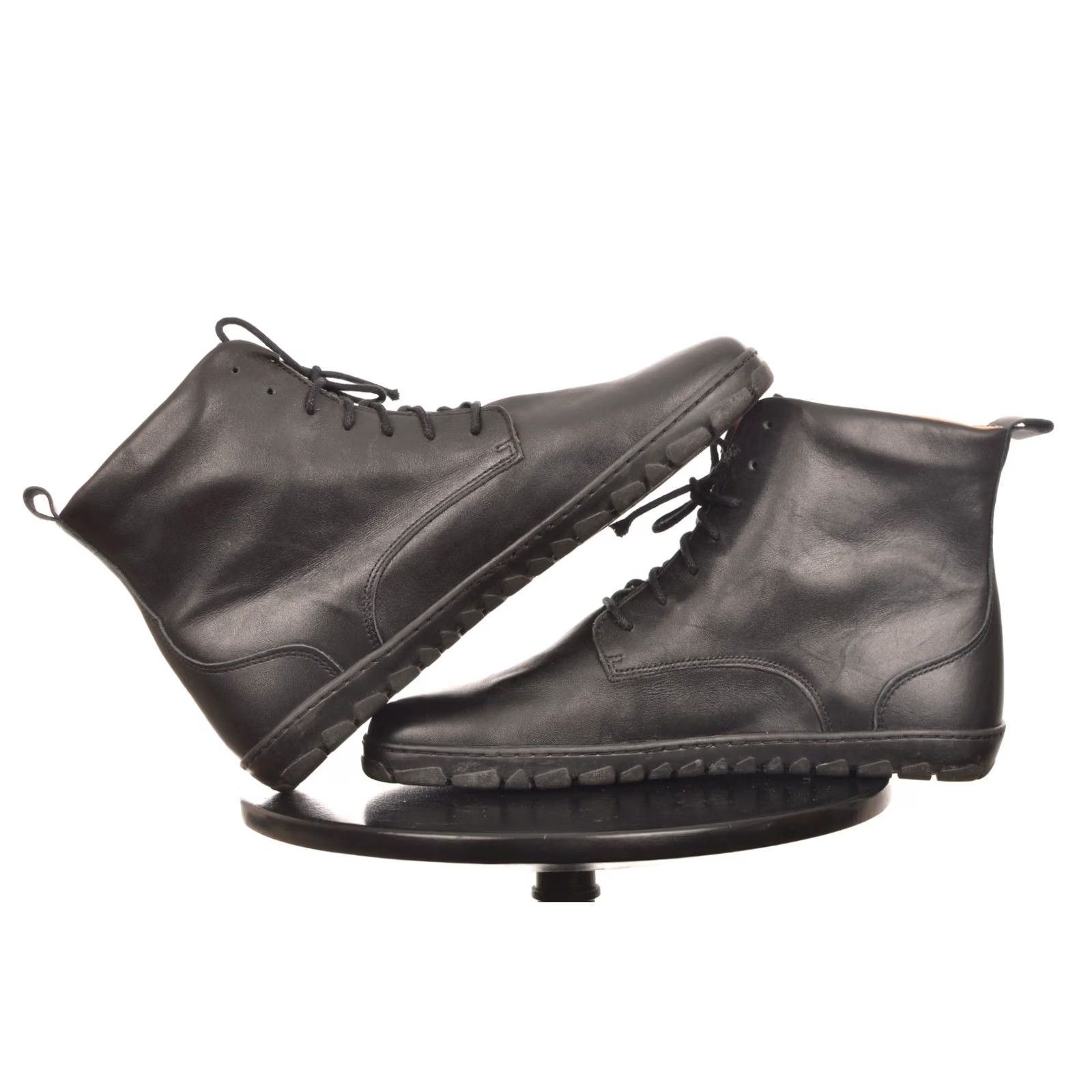 Vintage Zaqq Quintic Barefoot Leather Sneakers Boots Mens Boot Black EU 42 Size 9 US 9 Leather Upper Boots Mens Black Quintic Barefoot Sneakers Boots Size US 9 / EU 42 - 5 Thumbnail