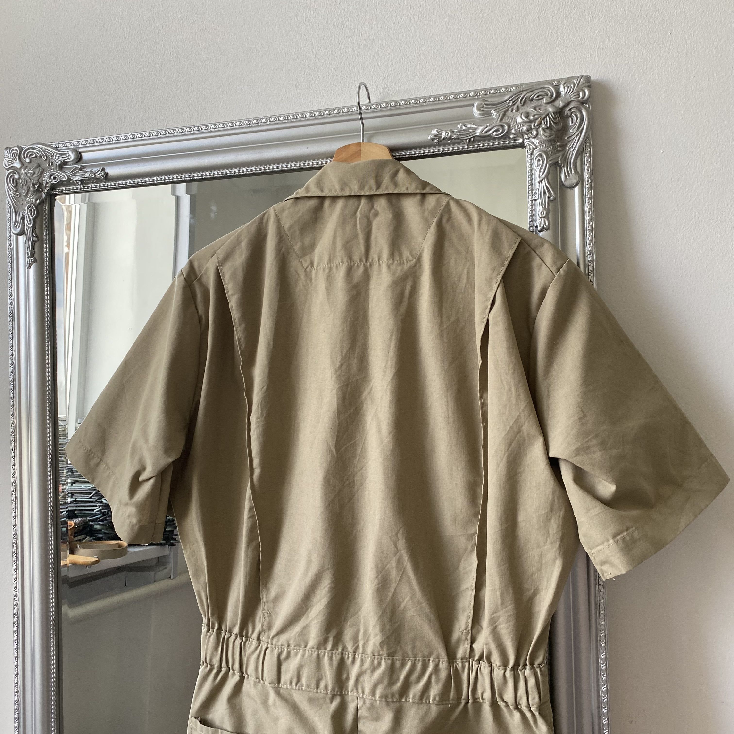 Dickies ⚒️ Vintage 00s Dickies work jumpsuit Coverall short sleeve Size US 29 - 6 Thumbnail