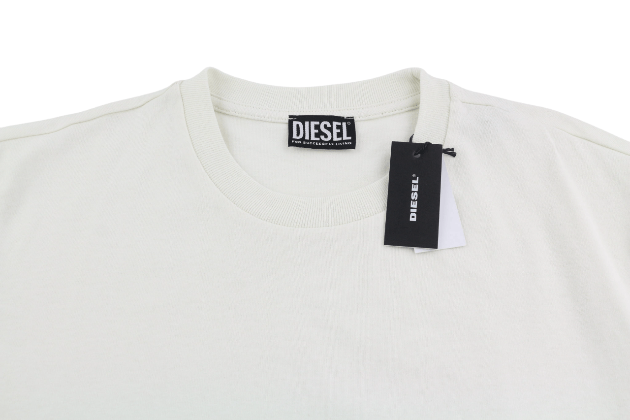 Diesel T-JUST-B67 L Short Sleeve Logo Tee 40281 Size US L / EU 52-54 / 3 - 4 Thumbnail