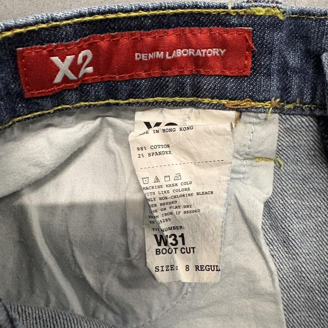 Vintage Crazy Vintage Y2K/2000s Baggy Grunge Dark Wash Denim Jeans! Size US 30 / EU 46 - 7 Thumbnail