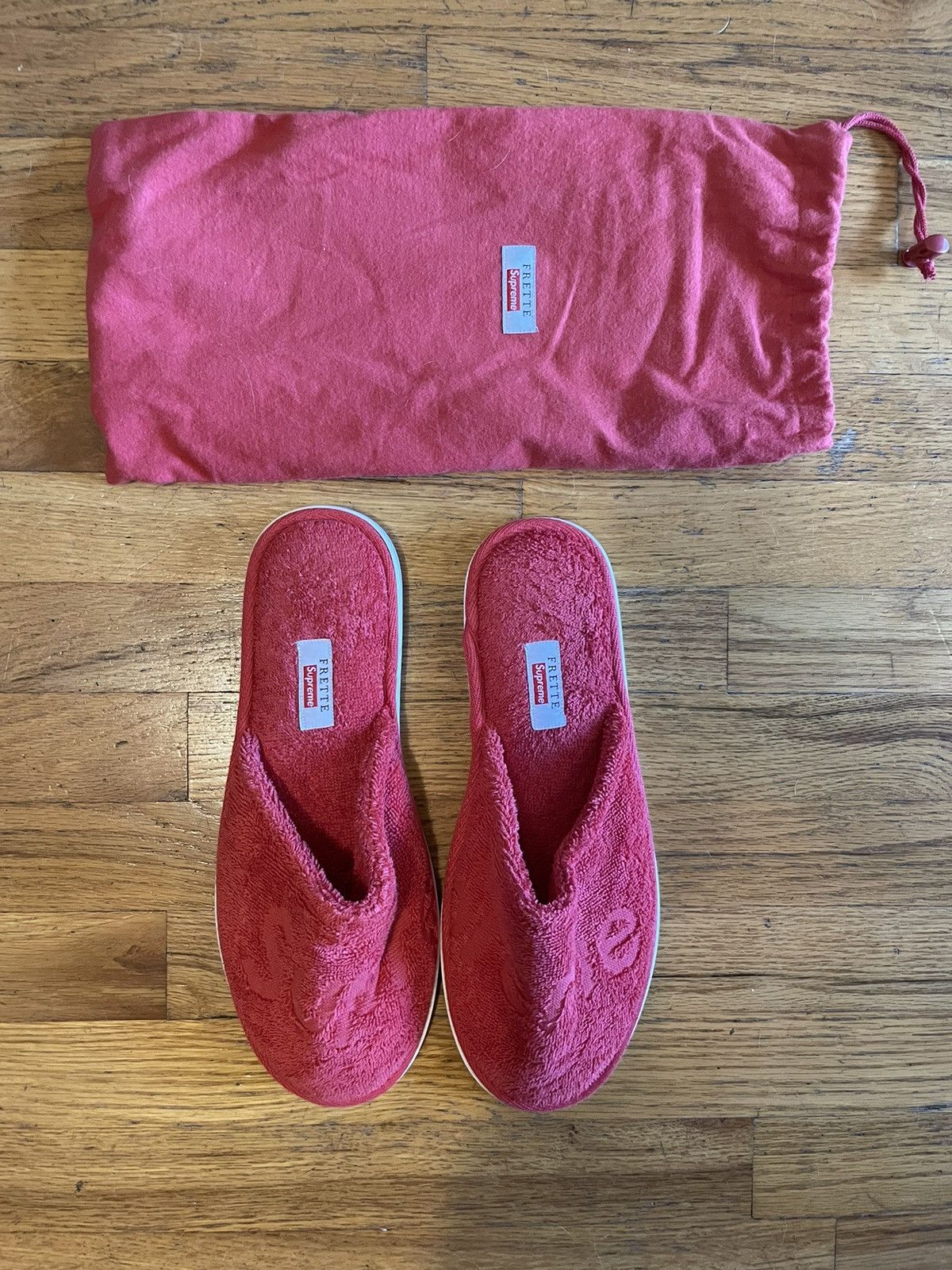 Supreme Supreme Frette Slippers 10-12 | Grailed