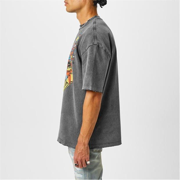 Amiri AMIRI Hollywood Oversized T-Shirt Size US L / EU 52-54 / 3 - 3 Thumbnail
