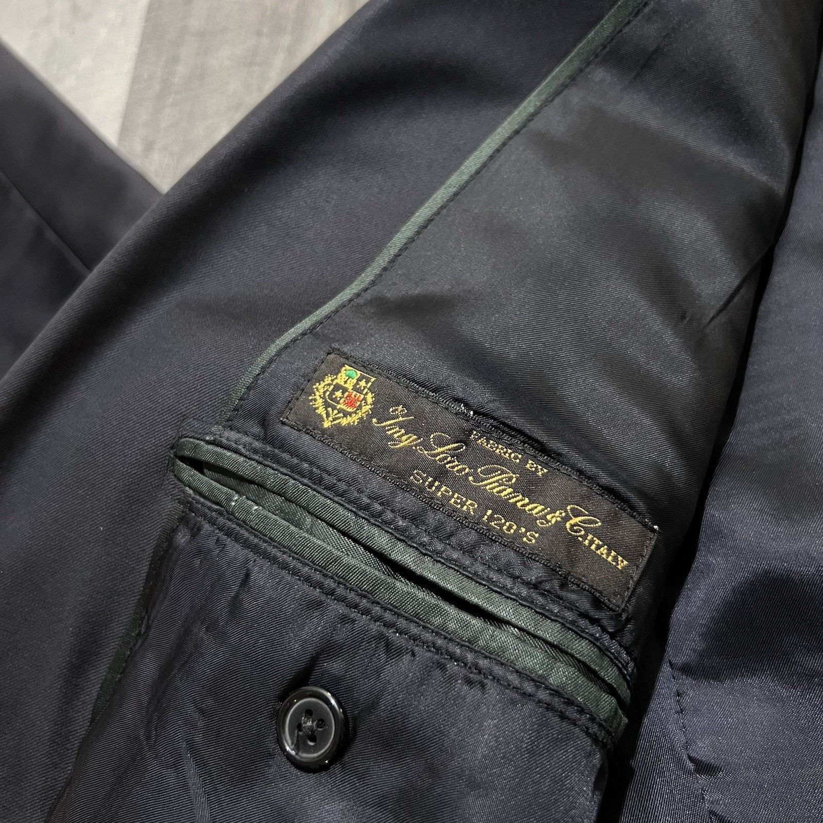 Brooks Brothers Brooks Brothers Country Club Loro Piano Blazer Gold Buttons Size 44R - 5 Thumbnail