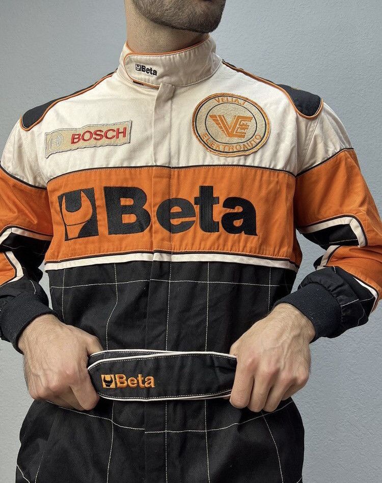 Japanese Brand × Vintage Racing Overalls Honda Toyota Suits F-1 Beta Vintage Y2K Size 34S - 12 Thumbnail
