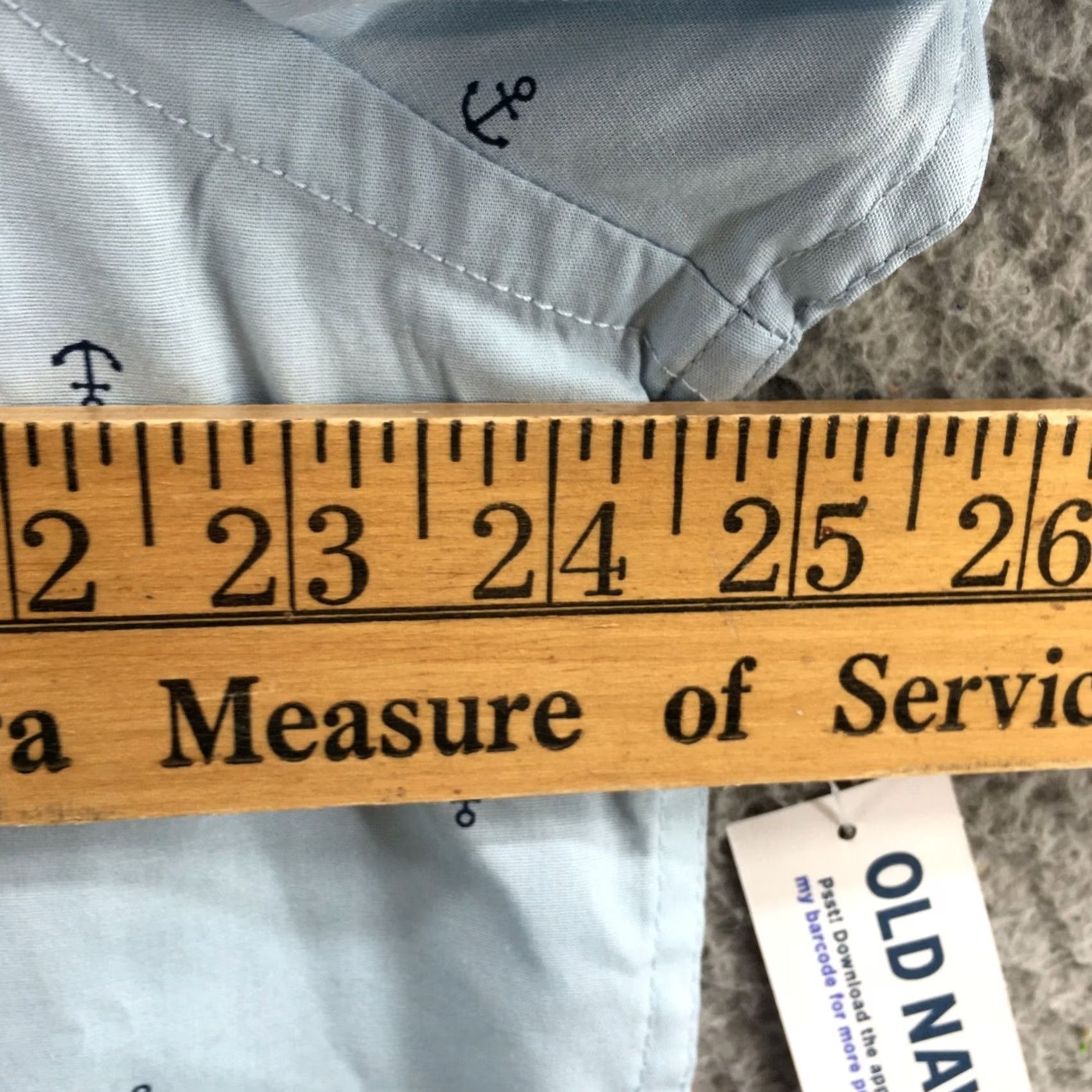 Old Navy Old Navy Button-Up Shirt Womens XL Blue Cotton Blend Collared Short Sleeve NEW Size XL / US 12-14 / IT 48-50 - 6 Thumbnail