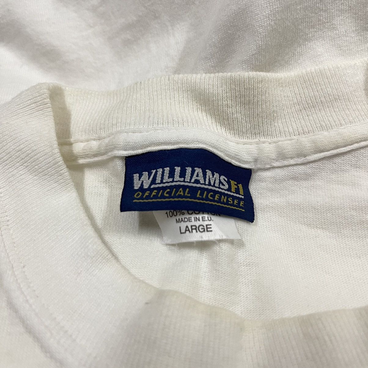 Formula 1 Vintage 90s Williams F1 windfield tshirt Size US M / EU 48-50 / 2 - 3 Thumbnail
