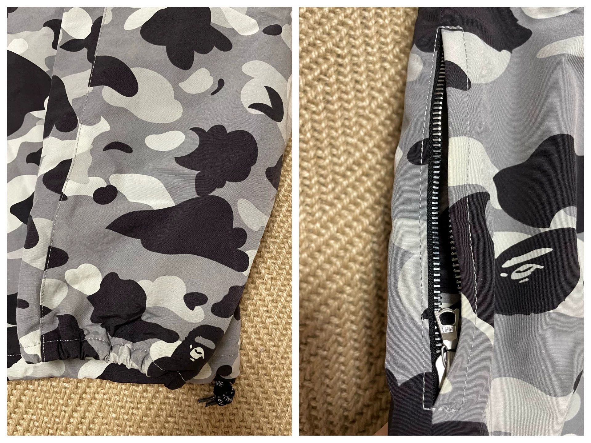 Bape BAPE 1ST CAMO 90s Gray Camo Half-Zip Fleece M Rare Size US M / EU 48-50 / 2 - 7 Thumbnail