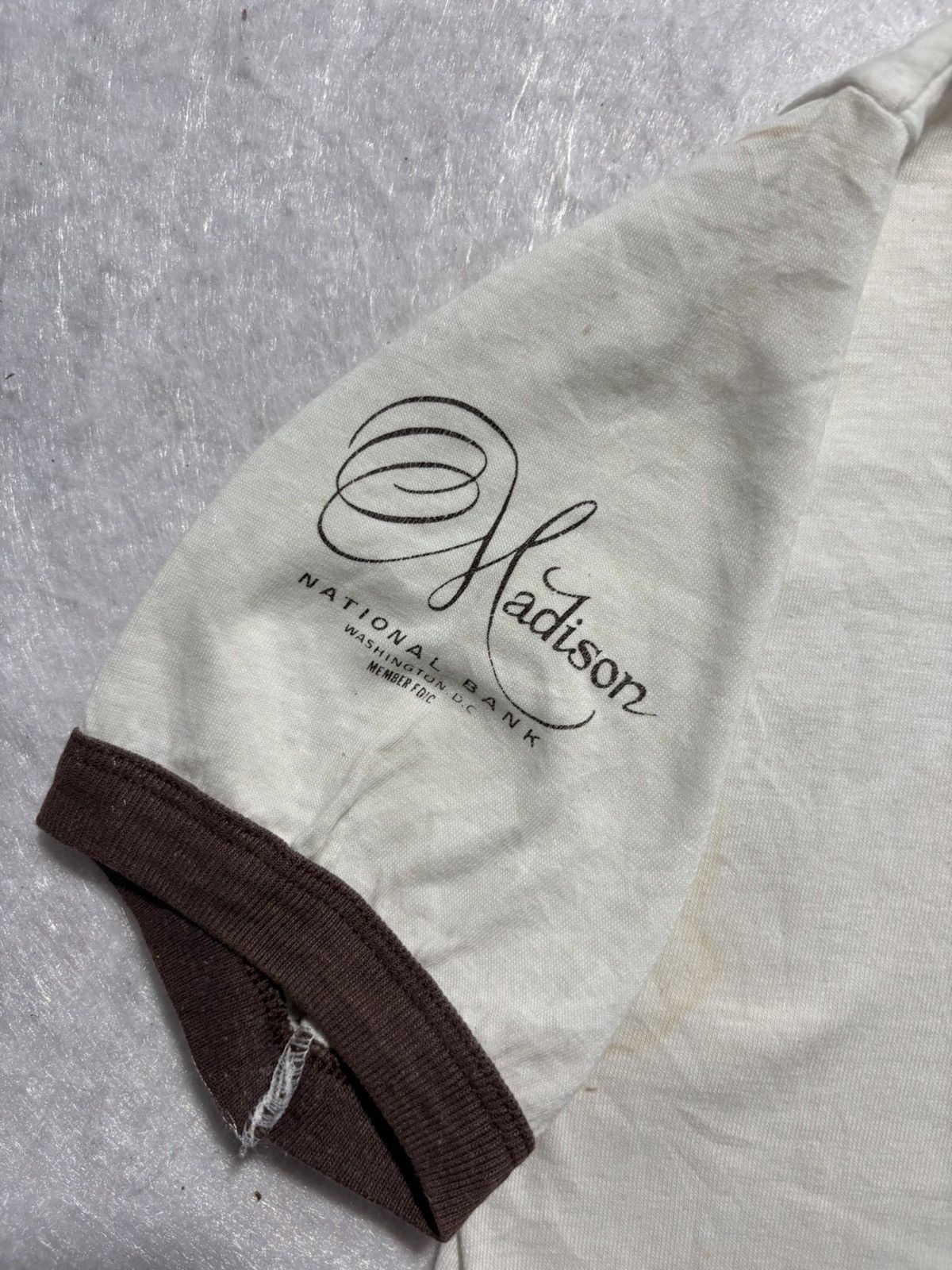 Vintage Vintage Georgetown Ringer Tshirt Size US M / EU 48-50 / 2 - 4 Thumbnail