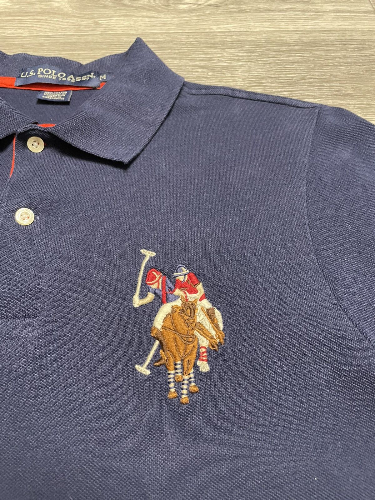U.S. Polo Assn. Vintage US Polo Assn By Ralph Lauren Big Pony Polo Shirt Size US M / EU 48-50 / 2 - 5 Thumbnail