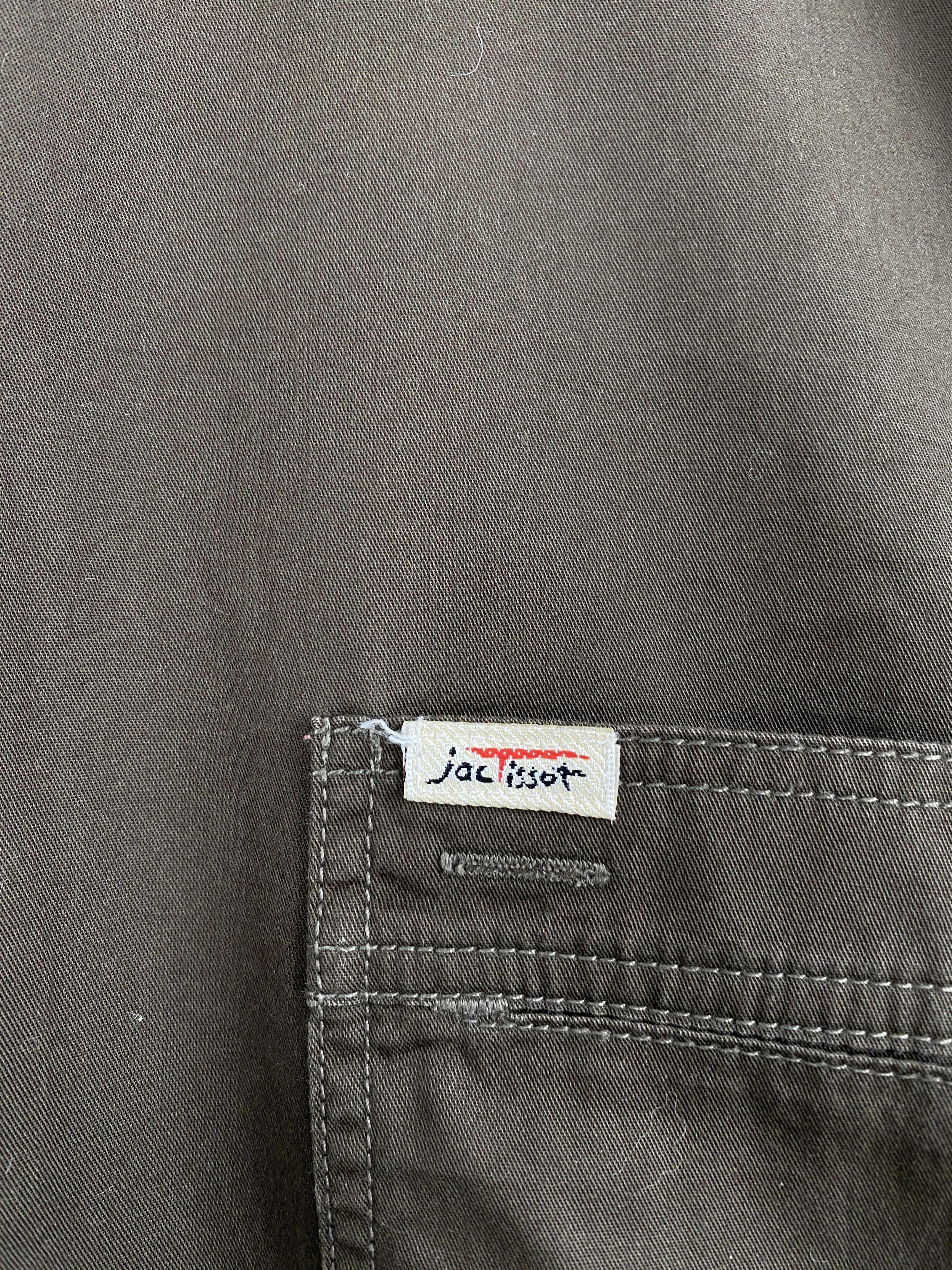 Flannel Vintage Jac Tissot Button Ups Brown Jacket JA0110 Size US XXL / EU 58 / 5 - 6 Thumbnail