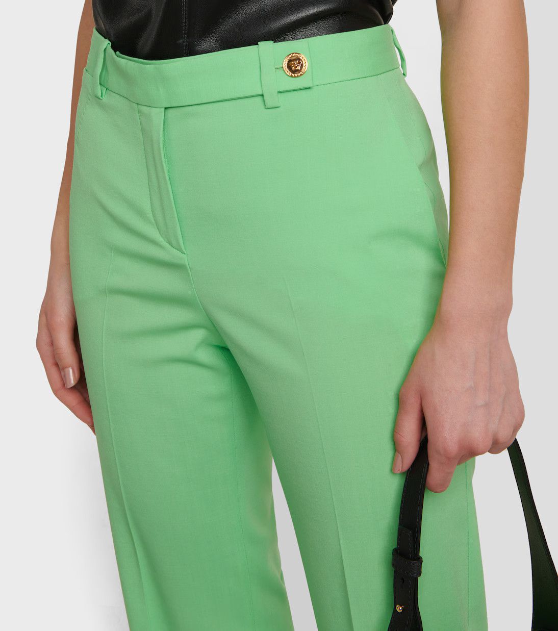 Versace o1y0226 Casual Pant in Light Green Size 28" / US 6 / IT 42 - 3 Thumbnail