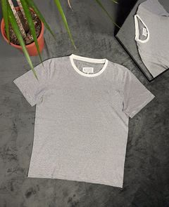 Maison Martin Margiela Crewneck Short-Sleeved T-Shirt in Grey