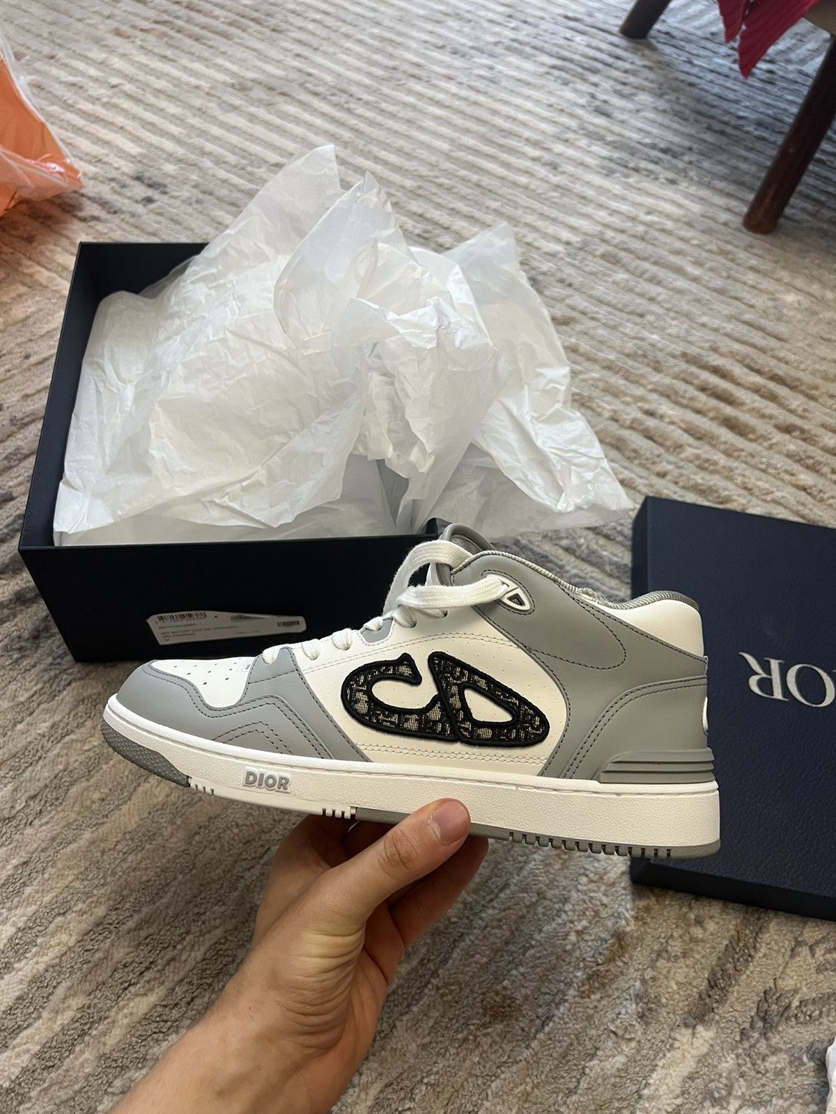 Dior Dior B57 Grey Sneaker Grailed