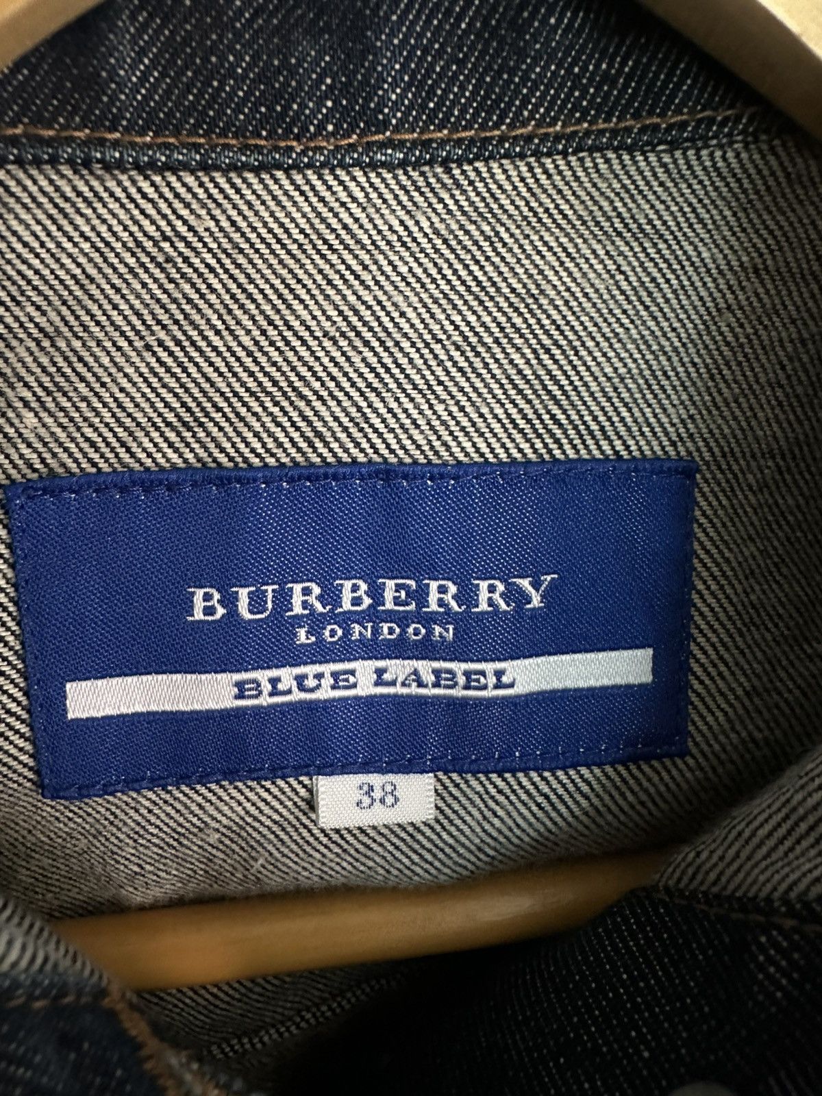 Burberry Burberry Blue Label Denim Jacket Made in Japan (Size 38) Size S / US 4 / IT 40 - 5 Thumbnail
