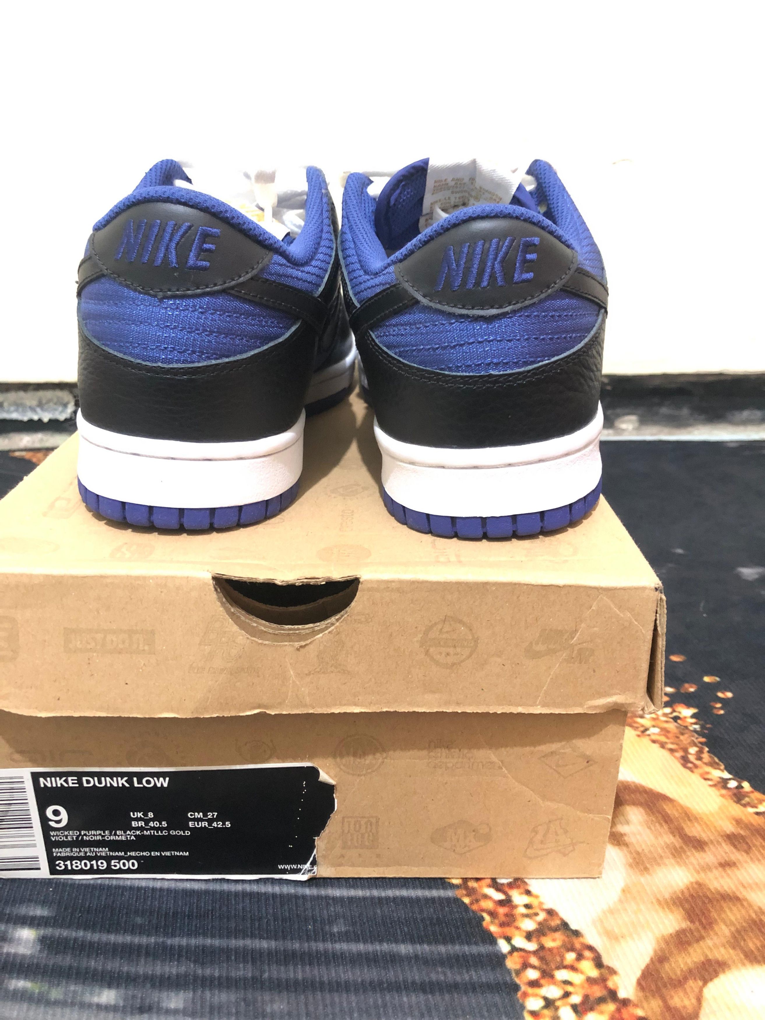 Nike Nike Dunk Low Purple Size US 9 / EU 42 - 5 Thumbnail