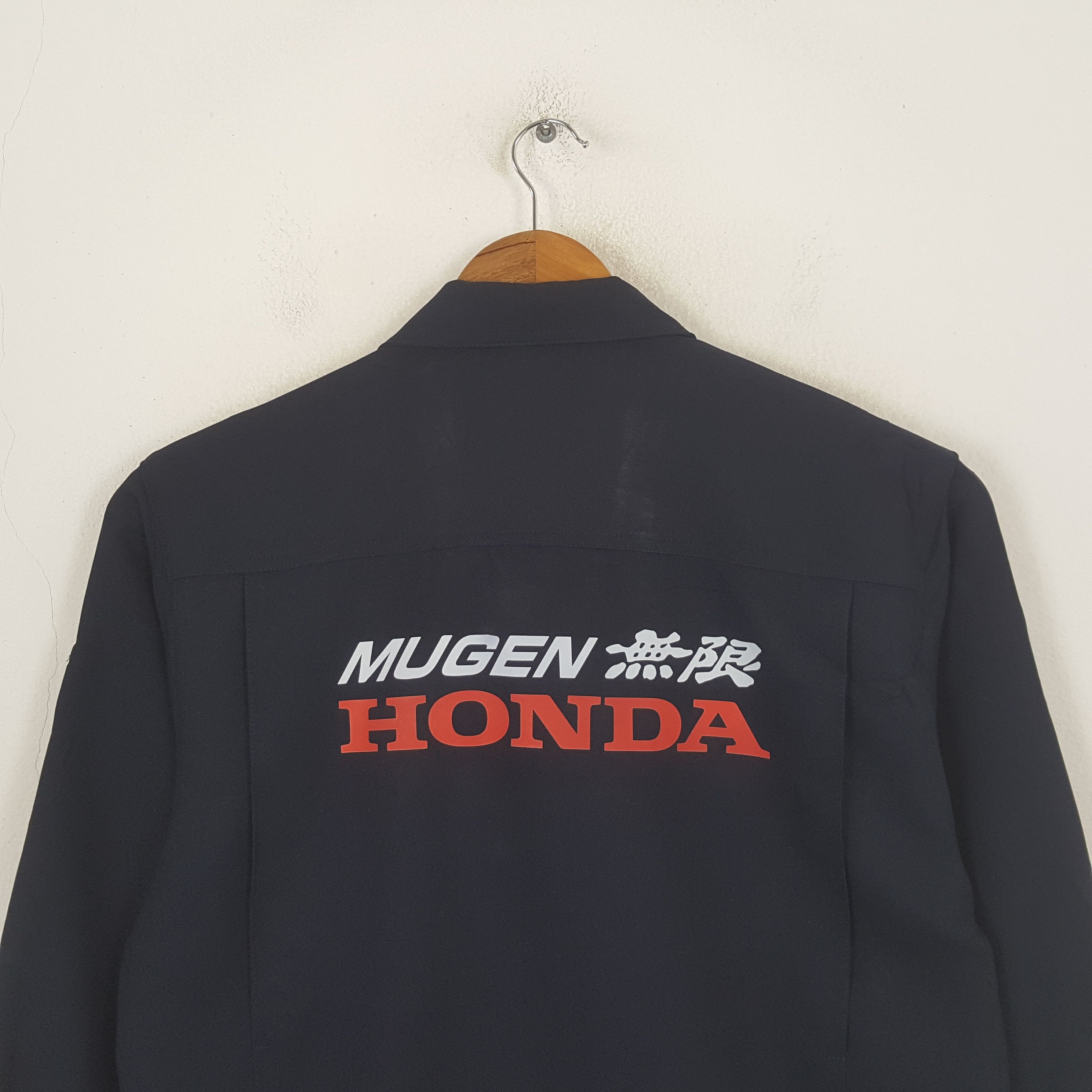 Honda Vintage Mugen Honda Japan Racing Team Custom Jacket C296N18 Size US L / EU 52-54 / 3 - 2 Thumbnail