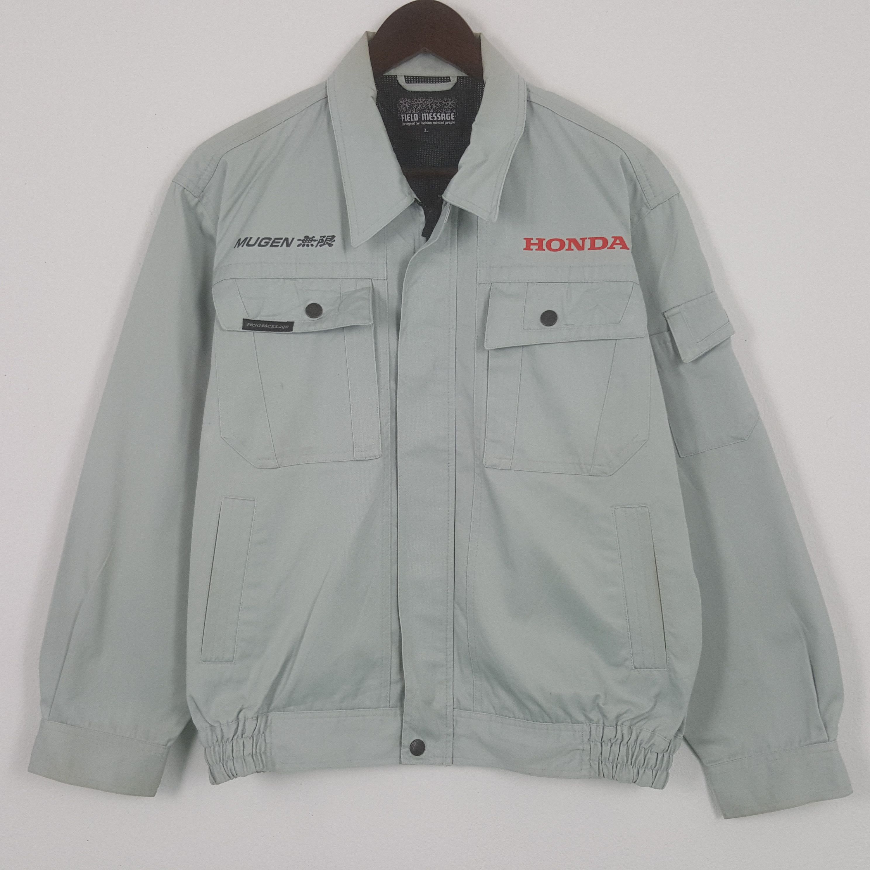 Honda × Vintage Vintage Mugen Honda Custom Art Zipper Racing Jacket Size US M / EU 48-50 / 2 - 3 Thumbnail