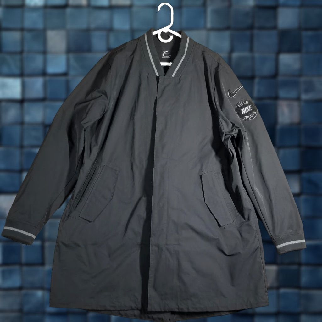 Nike Nike Field Sports Jacket Mens XL Black Dugout Snap Windbreaker CK5078-010 Size US XL / EU 56 / 4 - 1 Thumbnail