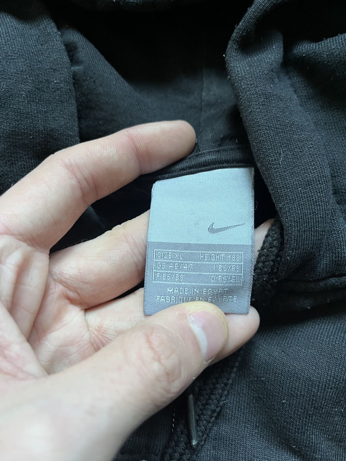 Nike Vintage Nike Baggy Oversized Zip Hoodie Embroidered Logo Y2K Size US XL / EU 56 / 4 - 7 Thumbnail