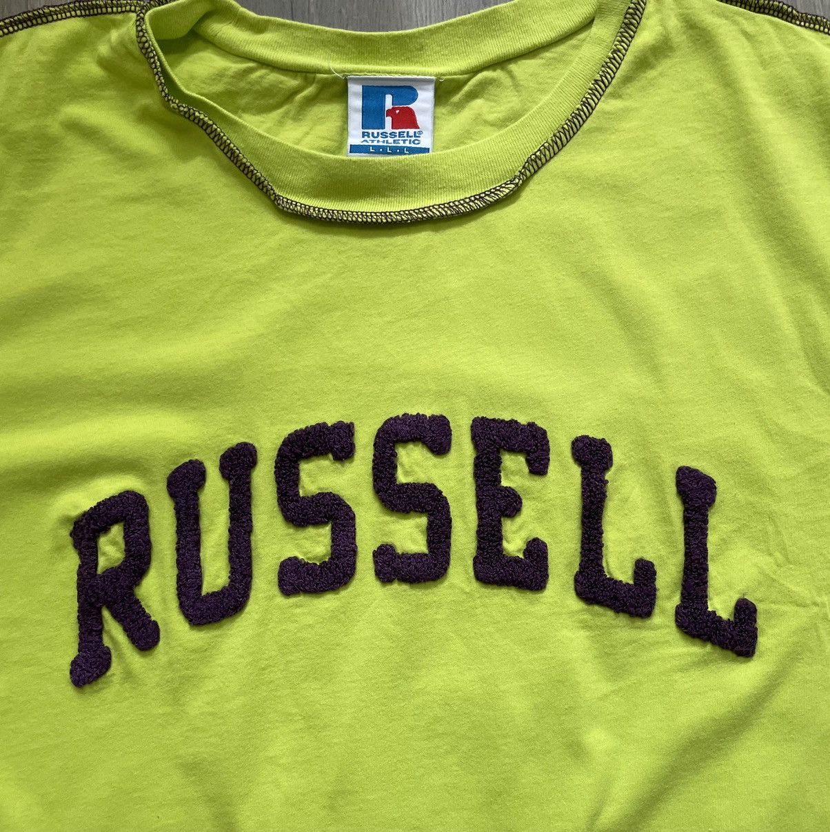 Rap Tees Russell Athletic A$AP Worldwine Size US L / EU 52-54 / 3 - 4 Thumbnail