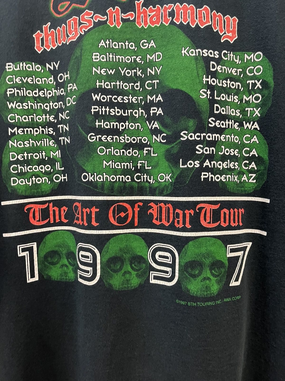 Vintage Vintage Bone Thugs N Harmony Tour Tee Size US XXL / EU 58 / 5 - 8 Thumbnail