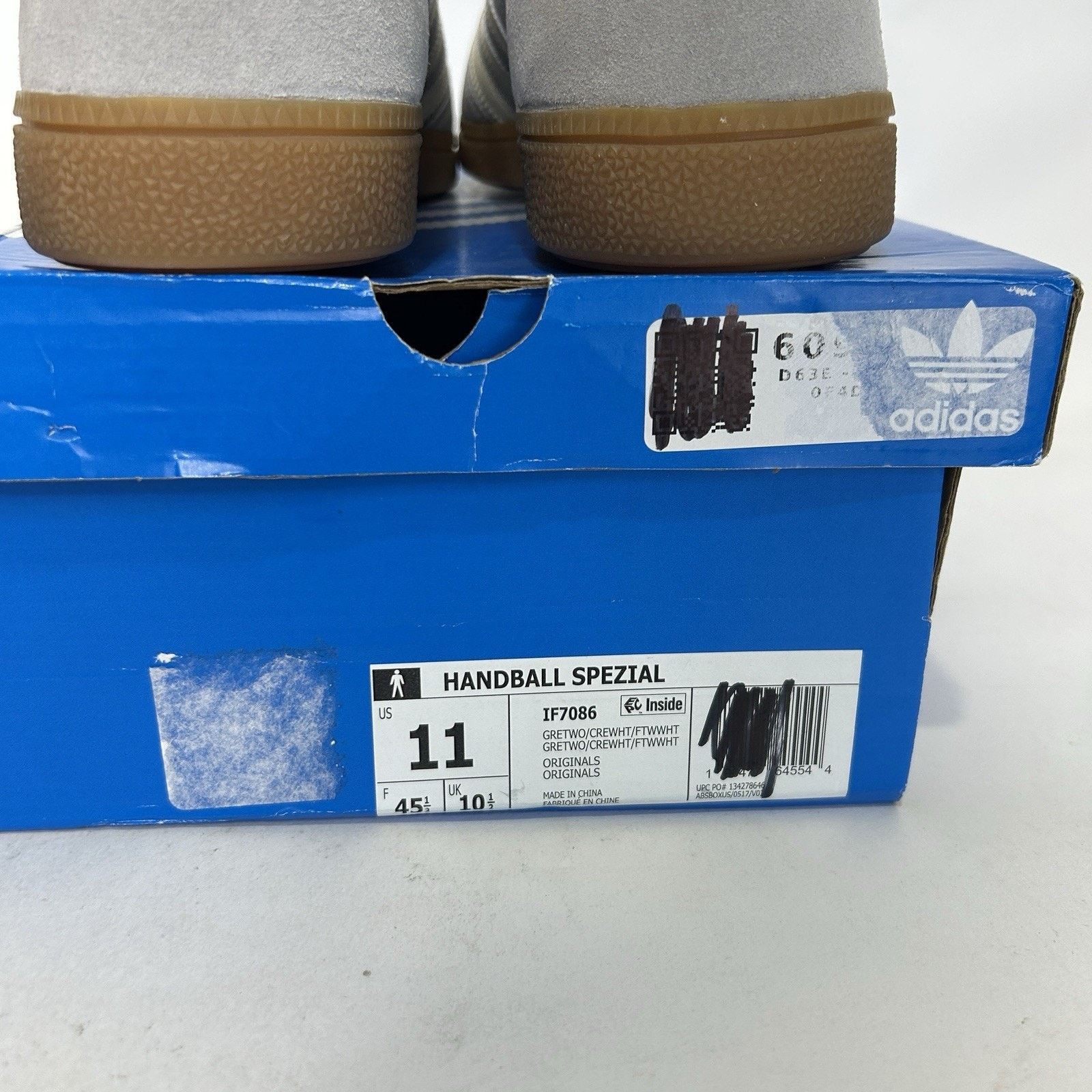 Adidas Adidas Originals Handball Spezial “Grey Cream White” Size US 11 / EU 44 - 5 Thumbnail