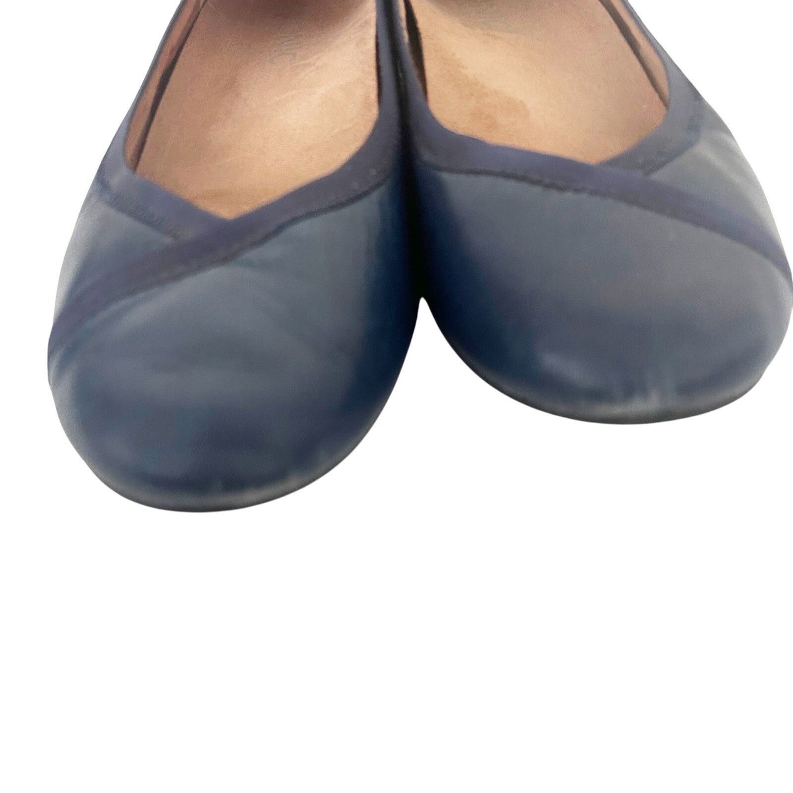 Vionic Vionic Blue Leather Caroll Flats Sz 6.5 Size US 6.5 / IT 36.5 - 4 Thumbnail