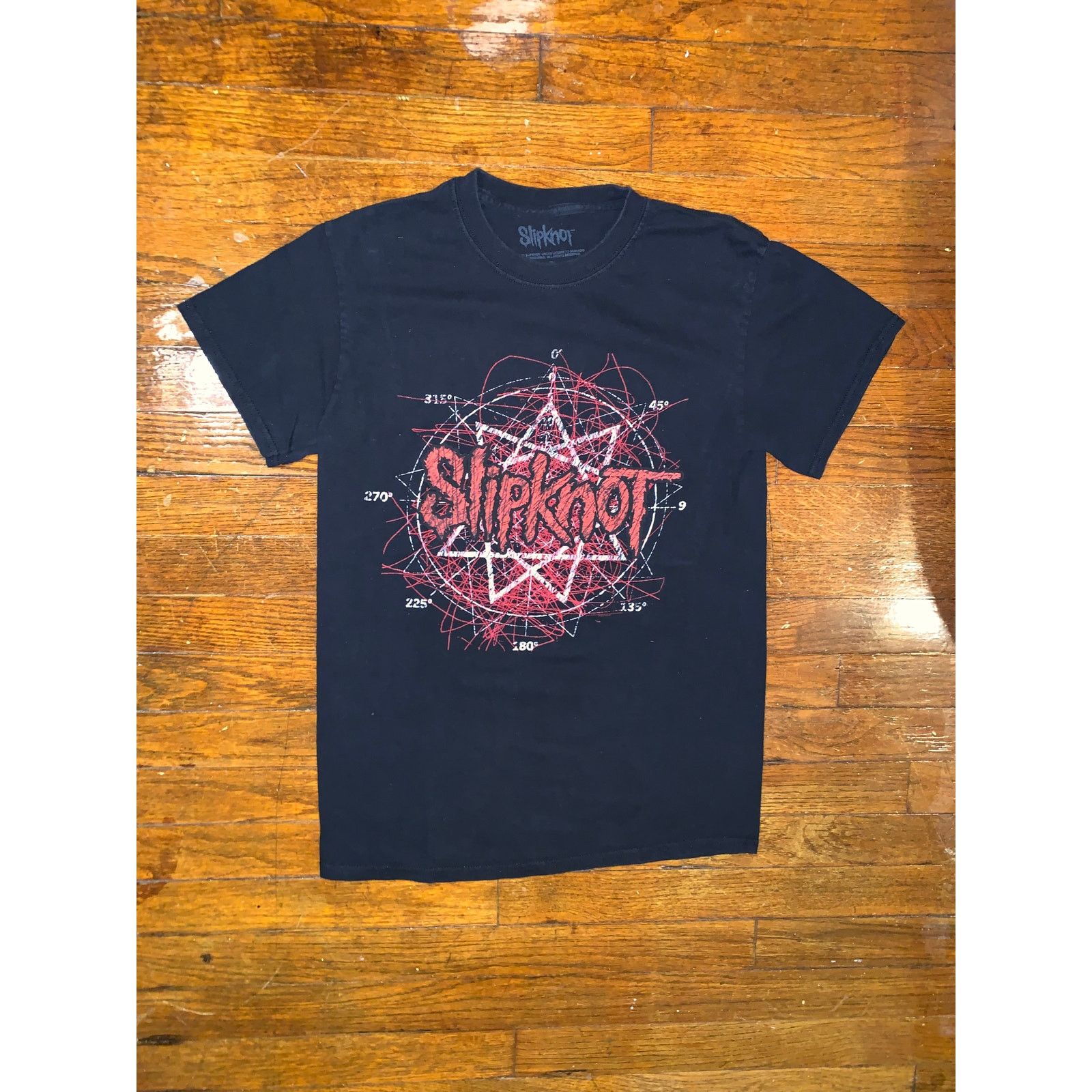 Band Tees × Other Slipknot Star Logo T Shirt Small Black Metal Band Tee S Size US S / EU 44-46 / 1 - 1 Thumbnail
