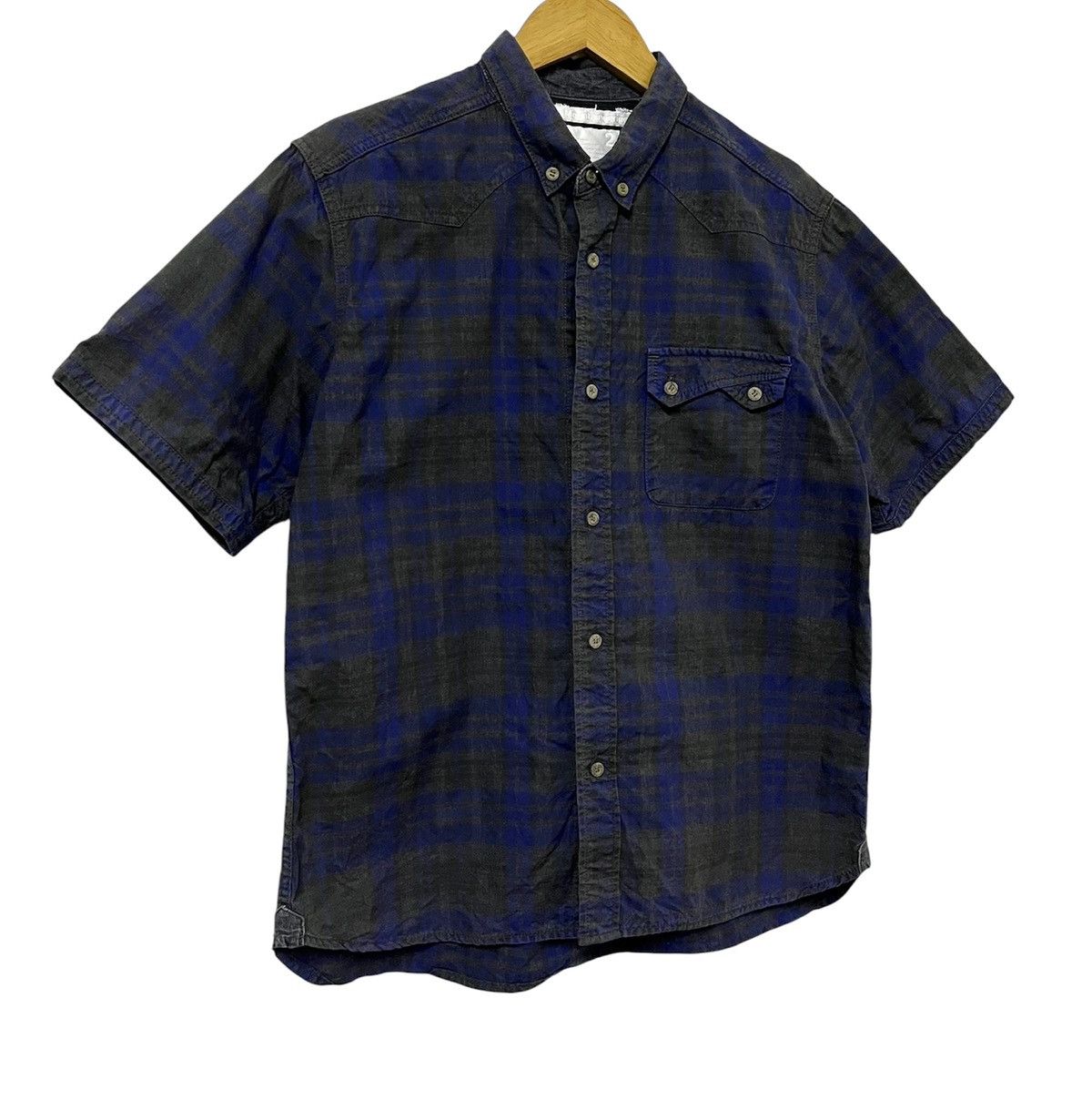 White Mountaineering WHITE MOUNTAINEERING CHECKERED STRIPED YOSUKE AIZAWA SHIRT Size US L / EU 52-54 / 3 - 2 Thumbnail
