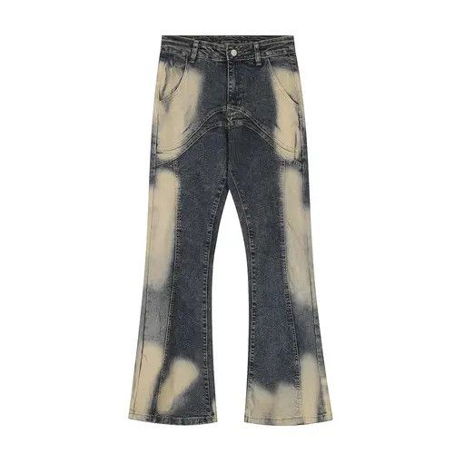 VIBE #25 Patchwork Jeans Washed Vintage Distressed Size US 27 - 1 Thumbnail