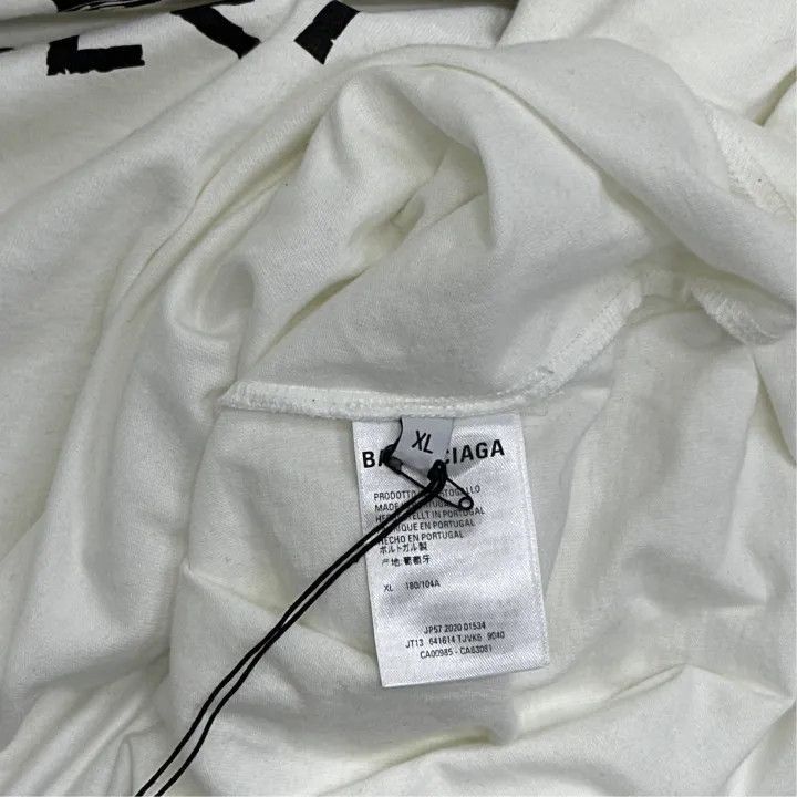 Balenciaga Balenciaga Balenciaga Athletic Logo Short Sleeve TShirt -2 Size US XL / EU 56 / 4 - 3 Thumbnail