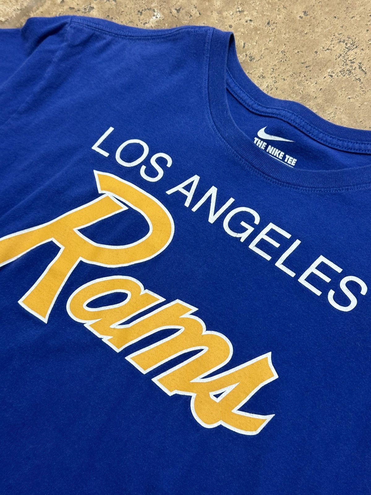 NFL × Nike Nike NFL Los Angeles Rams Script Shirt St Louis Super Bowl Size US XL / EU 56 / 4 - 2 Thumbnail