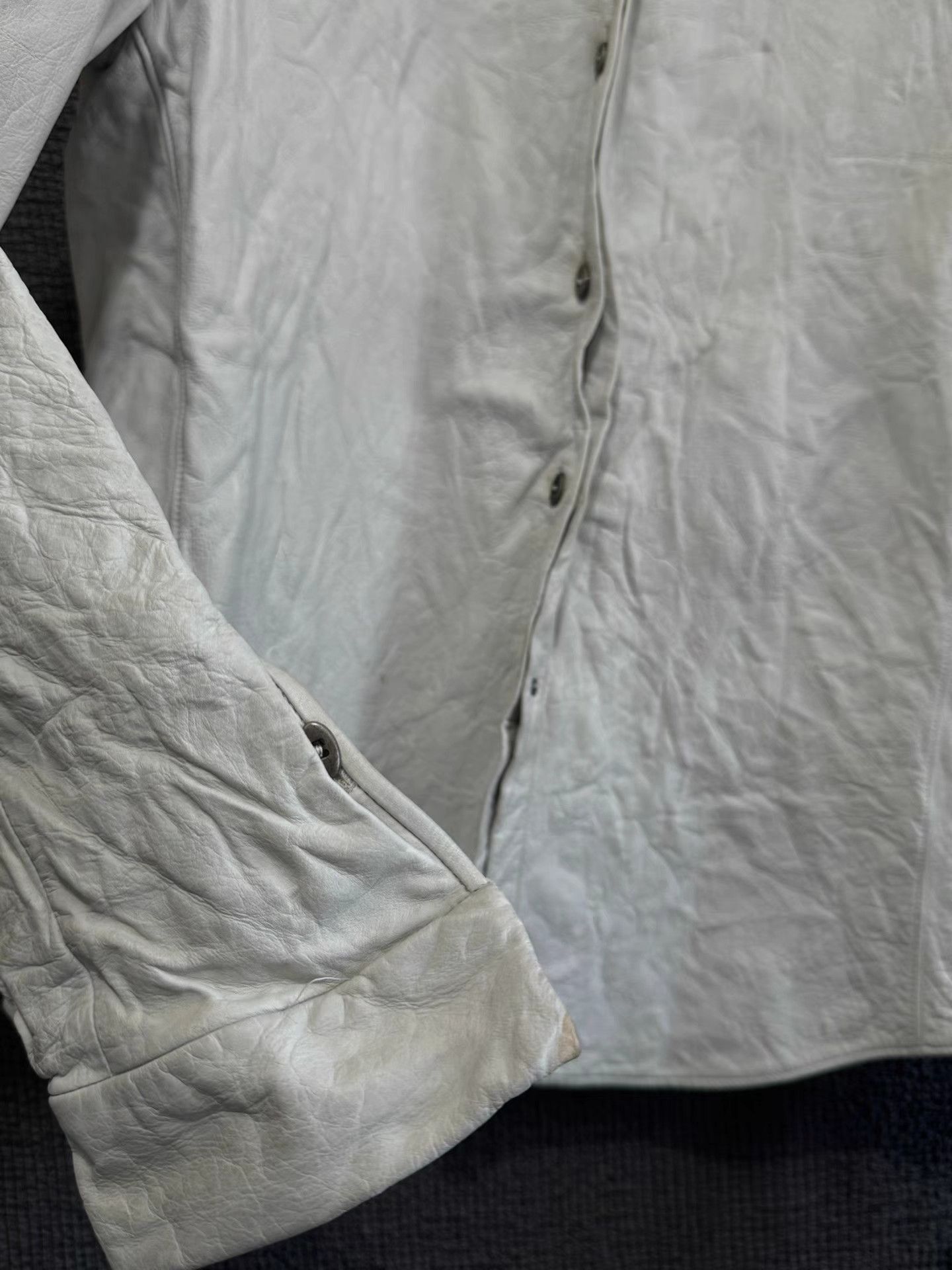 Carpe Diem Carpe Diem 04SS avant-garde leather jacket Size US M / EU 48-50 / 2 - 7 Thumbnail