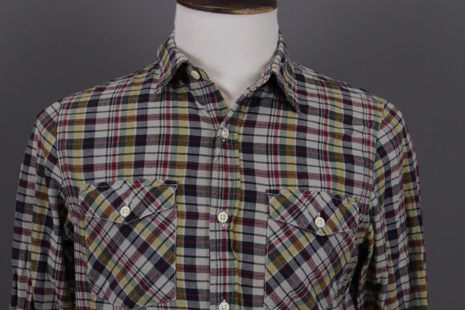 Denim & Supply Ralph Lauren Denim & Supply Ralph Lauren Check 2 Pockets Shirt Sz M Size US M / EU 48-50 / 2 - 2 Thumbnail