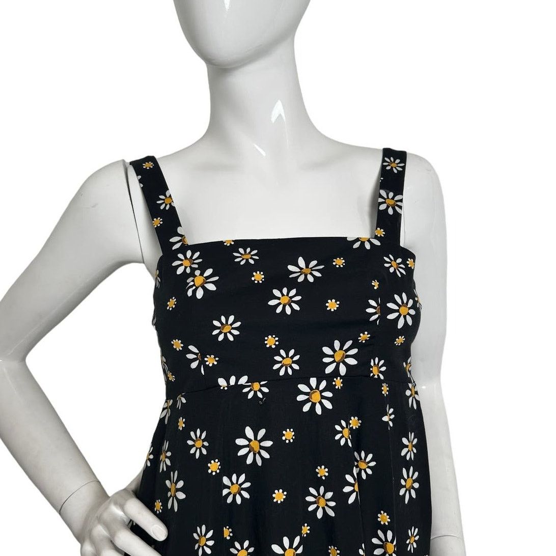 Kate Spade Kate Spade Daisy Dots Al Fresco Midi Dress XS Black Size XS / US 0-2 / IT 36-38 - 9 Thumbnail
