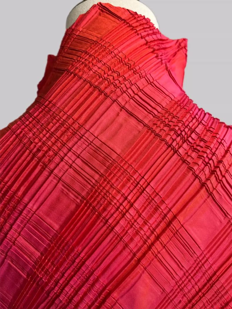 Issey Miyake Issey Miyake Relief checkered top Size M / US 6-8 / IT 42-44 - 7 Thumbnail