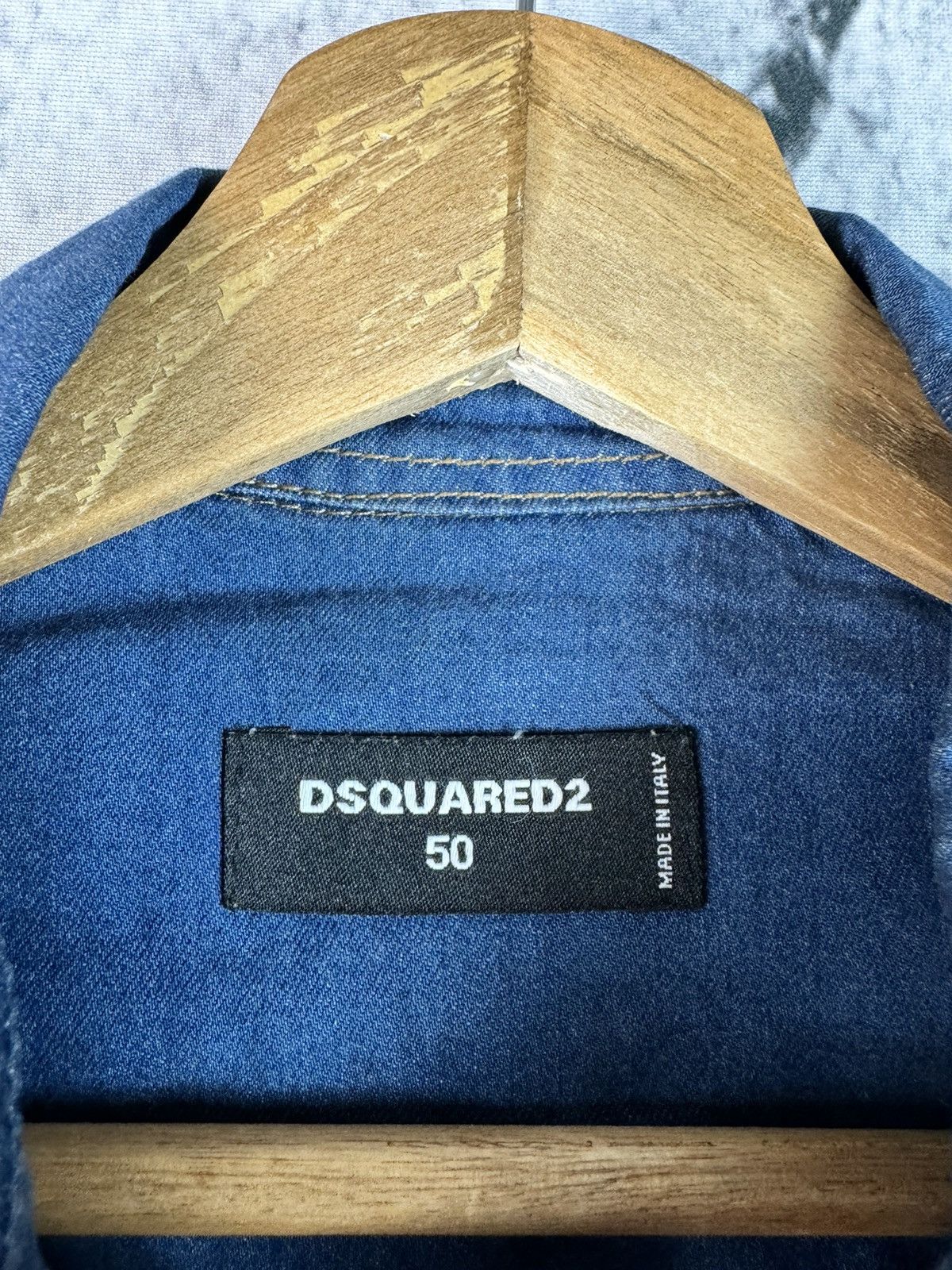 Dsquared2 Dsquared2 Denim Jeans Shirt Button Size US M / EU 48-50 / 2 - 3 Thumbnail