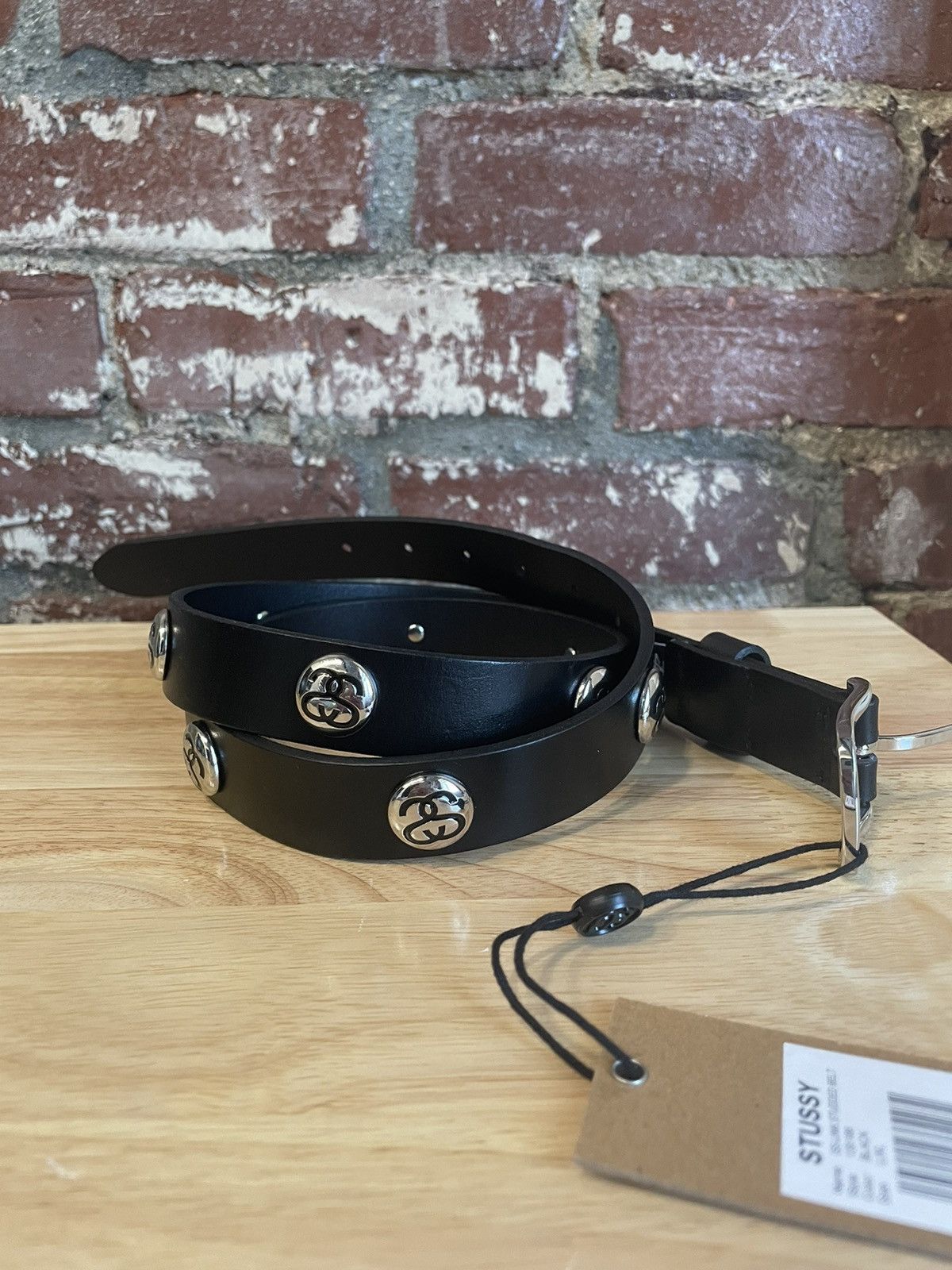 Stussy belt 23ss SS-LINK STUDDED BELT - ベルト