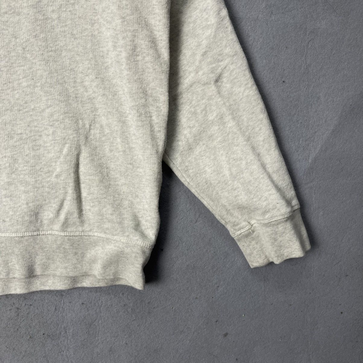 Barbour Barbour Arc Logo Crewneck Sweatshirt –Heather Grey (Size XL) Size US XL / EU 56 / 4 - 4 Thumbnail