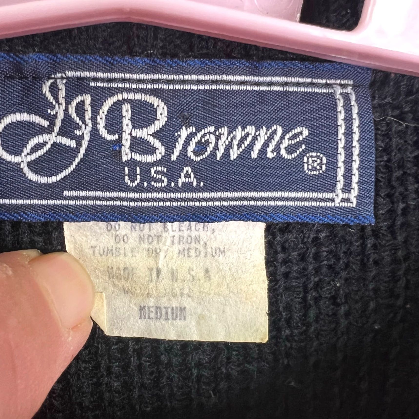 Vintage VINTAGE JJ Browne Christmas Sweater Womens Size 8 M Red Green BOHO Vintage Made USA Size M / US 6-8 / IT 42-44 - 5 Thumbnail