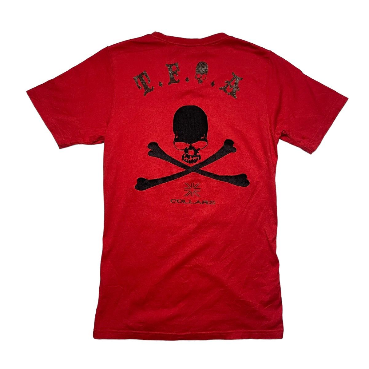 🇯🇵☠️ COLLARS SKULL EMBROIDERED SEDITIONARIES TSHIRT