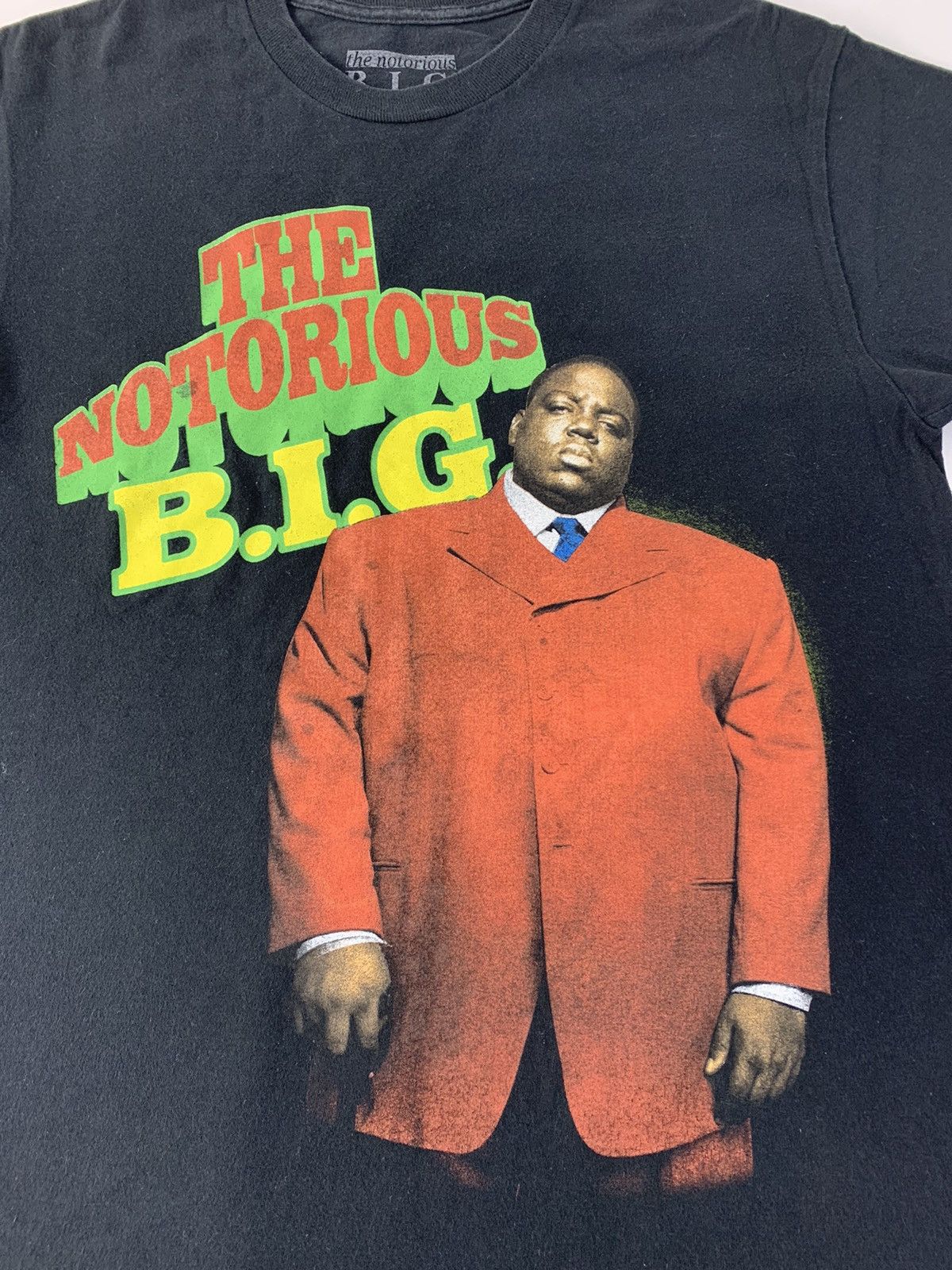 Rap Tees The Notorious BIG Biggie Small American Rapper Printed Tee Size US M / EU 48-50 / 2 - 4 Thumbnail
