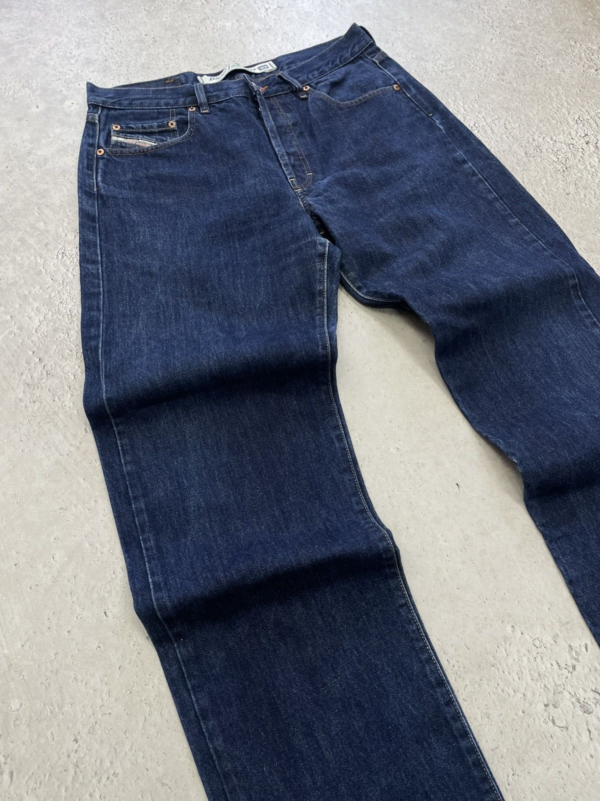 Diesel flared retro style y2k jeans pants