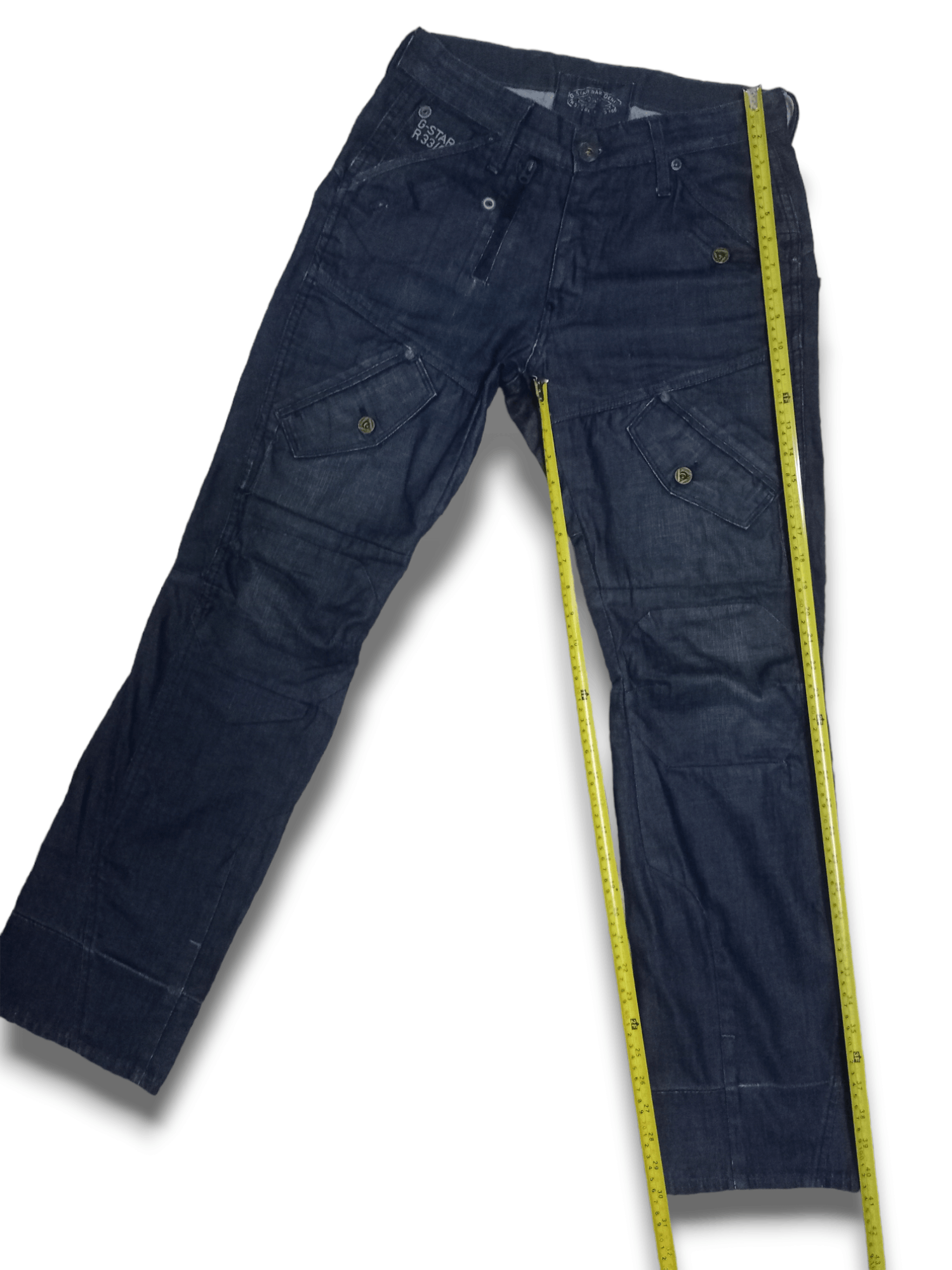 G-Star Vintage G Star Raw Tactical Pocket Cargo Loose Denim Pants Size US 28 / EU 44 - 11 Thumbnail