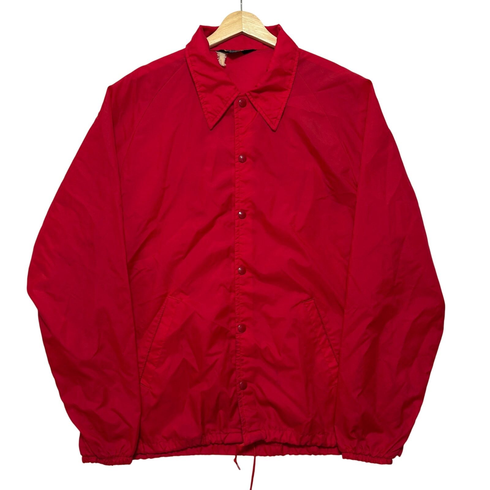 Champion VTG 60s Ohio State Champion Nylon Windbreaker Jacket Red XL Size US XL / EU 56 / 4 - 2 Thumbnail